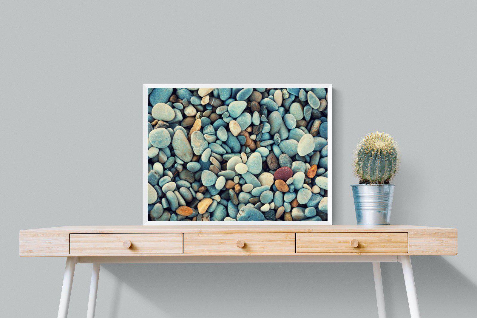 Pebbles-Wall_Art-80 x 60cm-Mounted Canvas-White-Pixalot