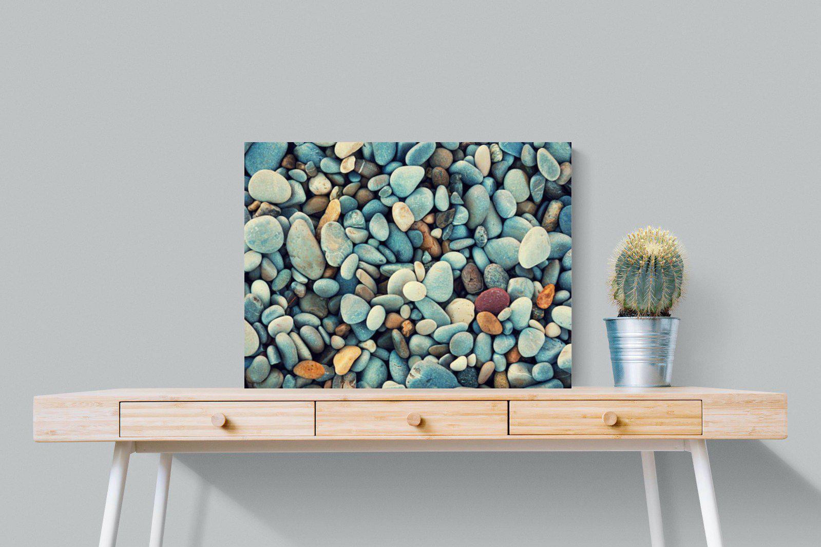 Pebbles-Wall_Art-80 x 60cm-Mounted Canvas-No Frame-Pixalot