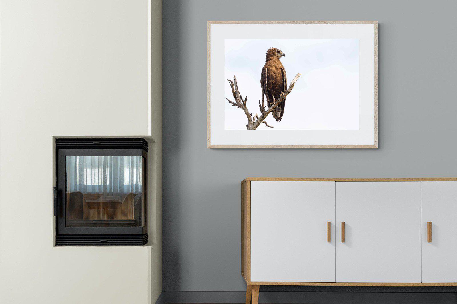 Perched-Wall_Art-100 x 75cm-Framed Print-Wood-Pixalot