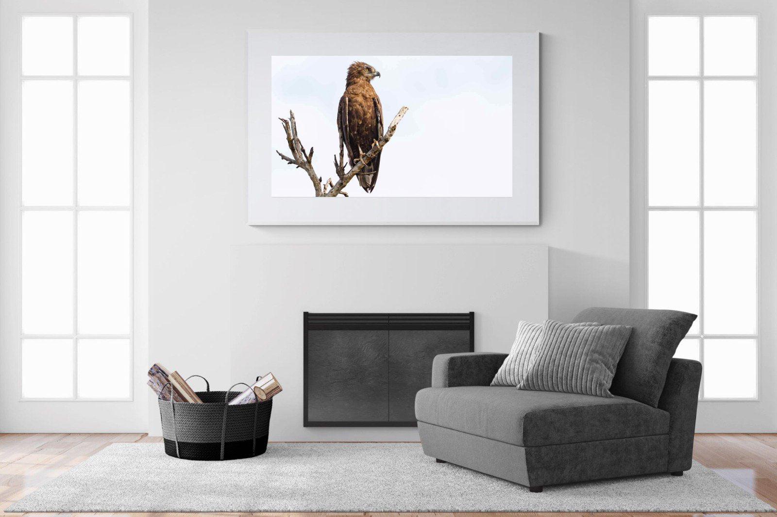 Perched-Wall_Art-150 x 100cm-Framed Print-White-Pixalot