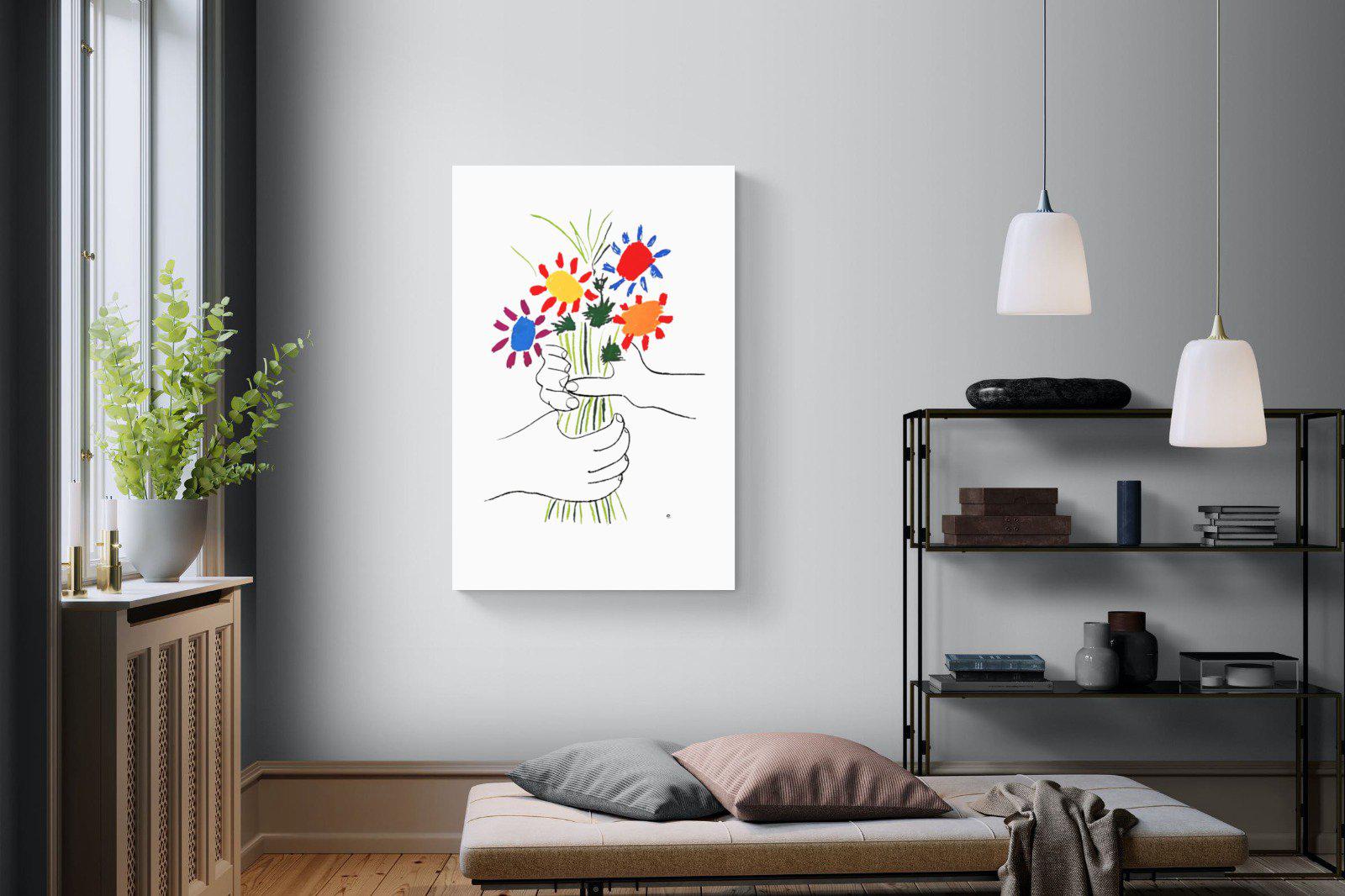 Petite Fleurs-Wall_Art-100 x 150cm-Mounted Canvas-No Frame-Pixalot