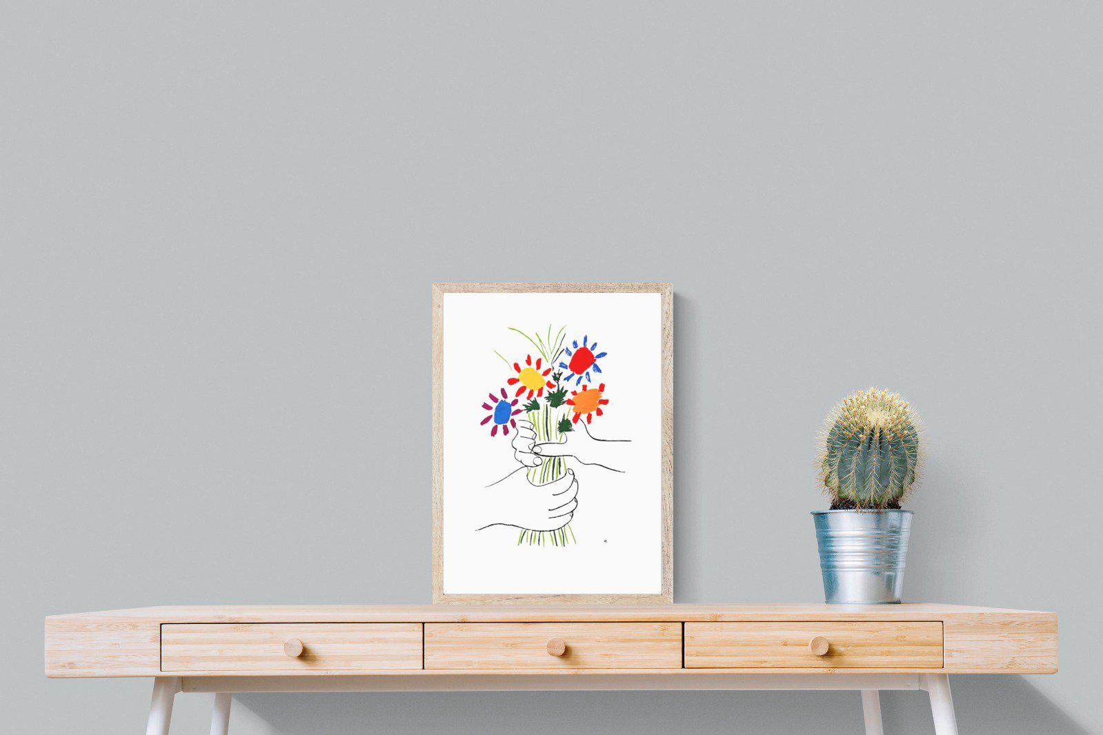 Petite Fleurs-Wall_Art-45 x 60cm-Mounted Canvas-Wood-Pixalot