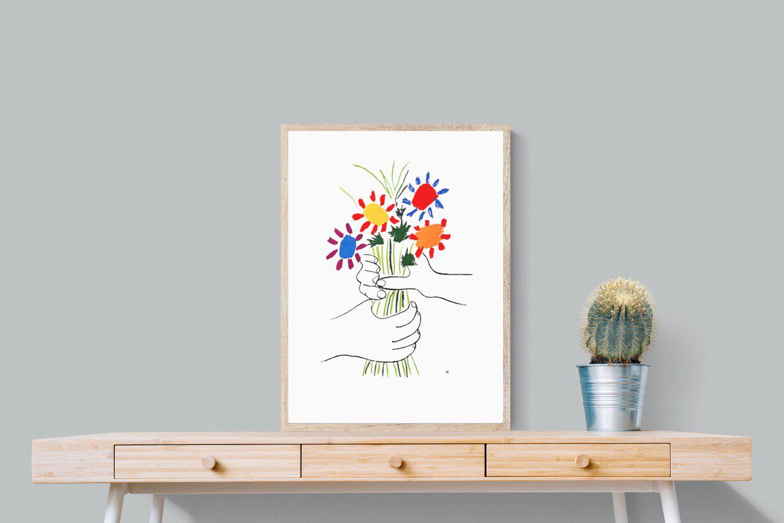 Petite Fleurs-Wall_Art-60 x 80cm-Mounted Canvas-Wood-Pixalot