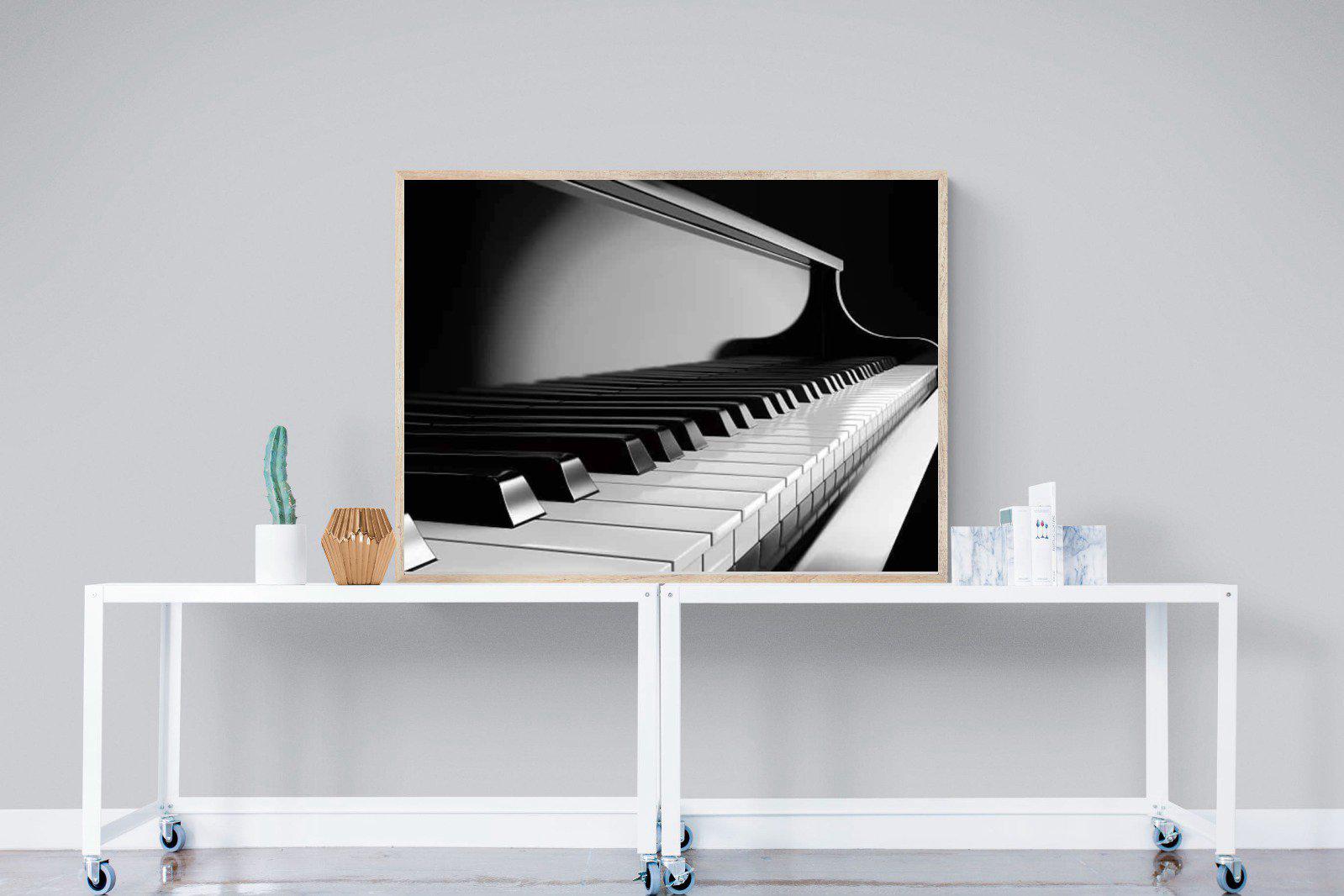Piano-Wall_Art-120 x 90cm-Mounted Canvas-Wood-Pixalot