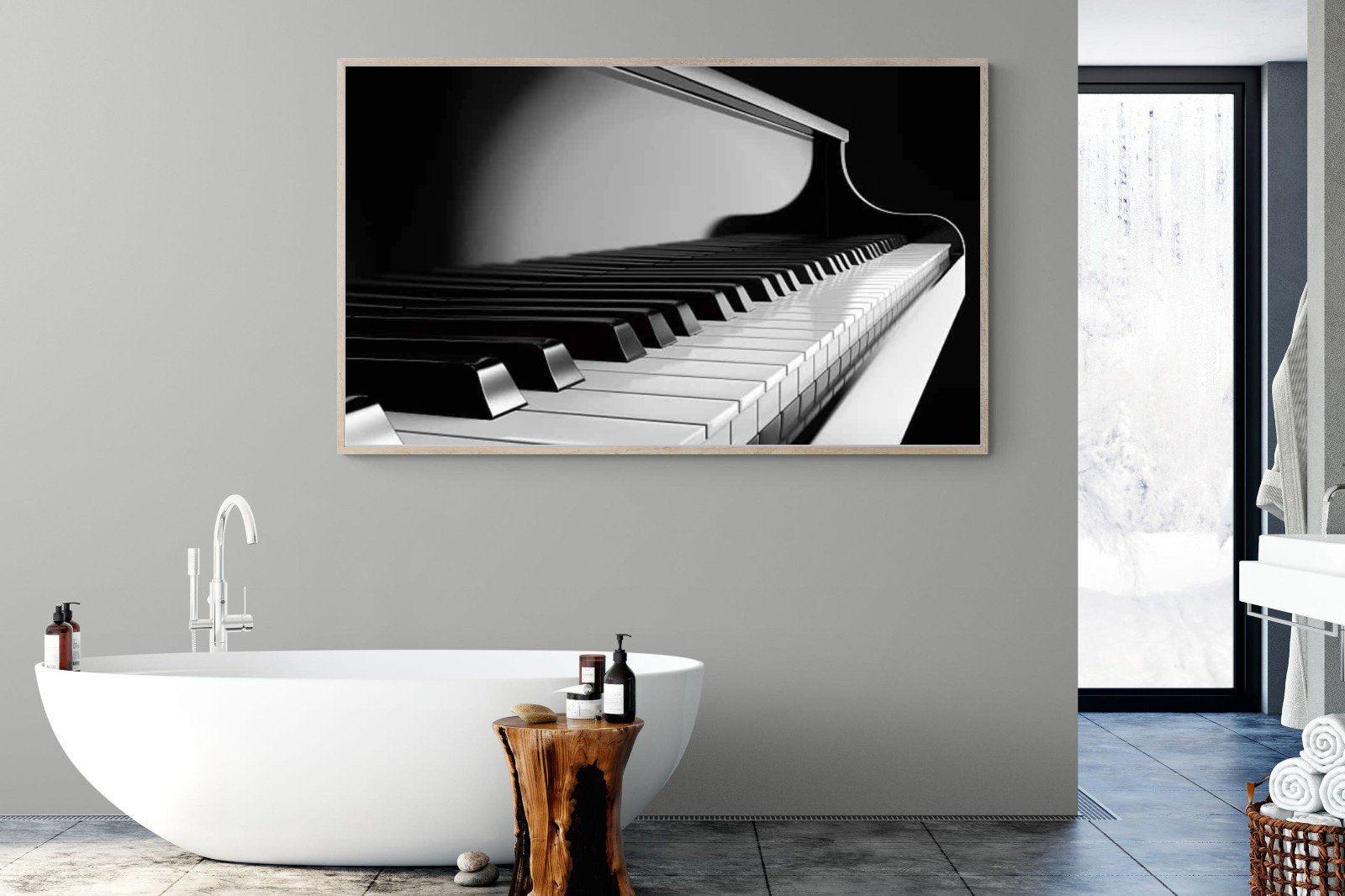 Piano-Wall_Art-180 x 110cm-Mounted Canvas-Wood-Pixalot