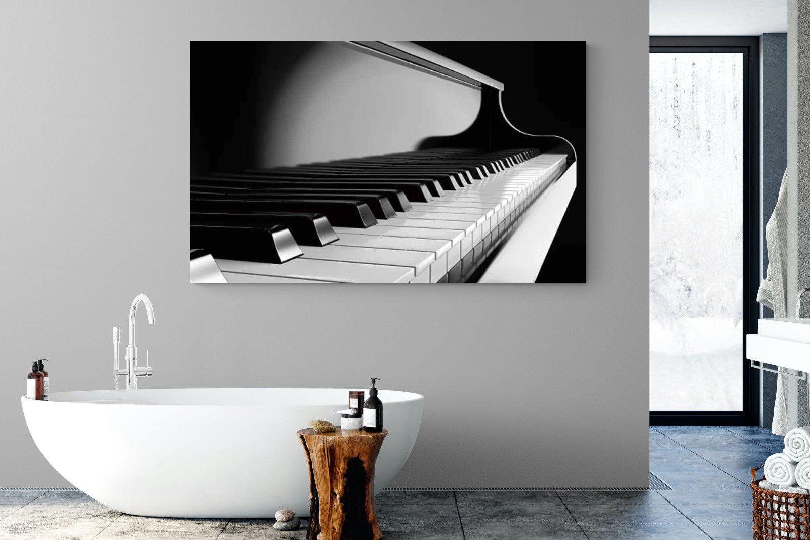 Piano-Wall_Art-180 x 110cm-Mounted Canvas-No Frame-Pixalot