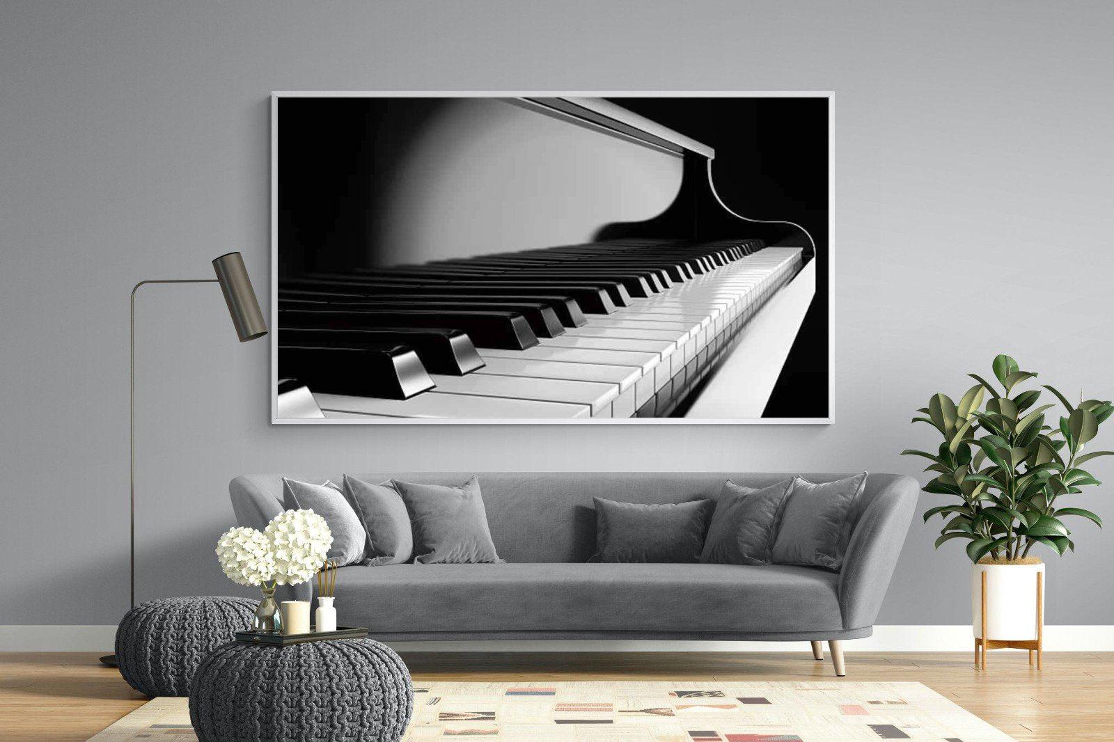 Piano-Wall_Art-220 x 130cm-Mounted Canvas-White-Pixalot