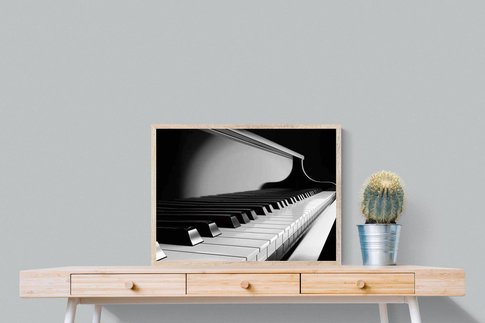 Piano-Wall_Art-80 x 60cm-Mounted Canvas-Wood-Pixalot
