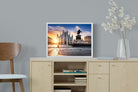 Piazza del Duomo-Wall_Art-60 x 45cm-Mounted Canvas-White-Pixalot