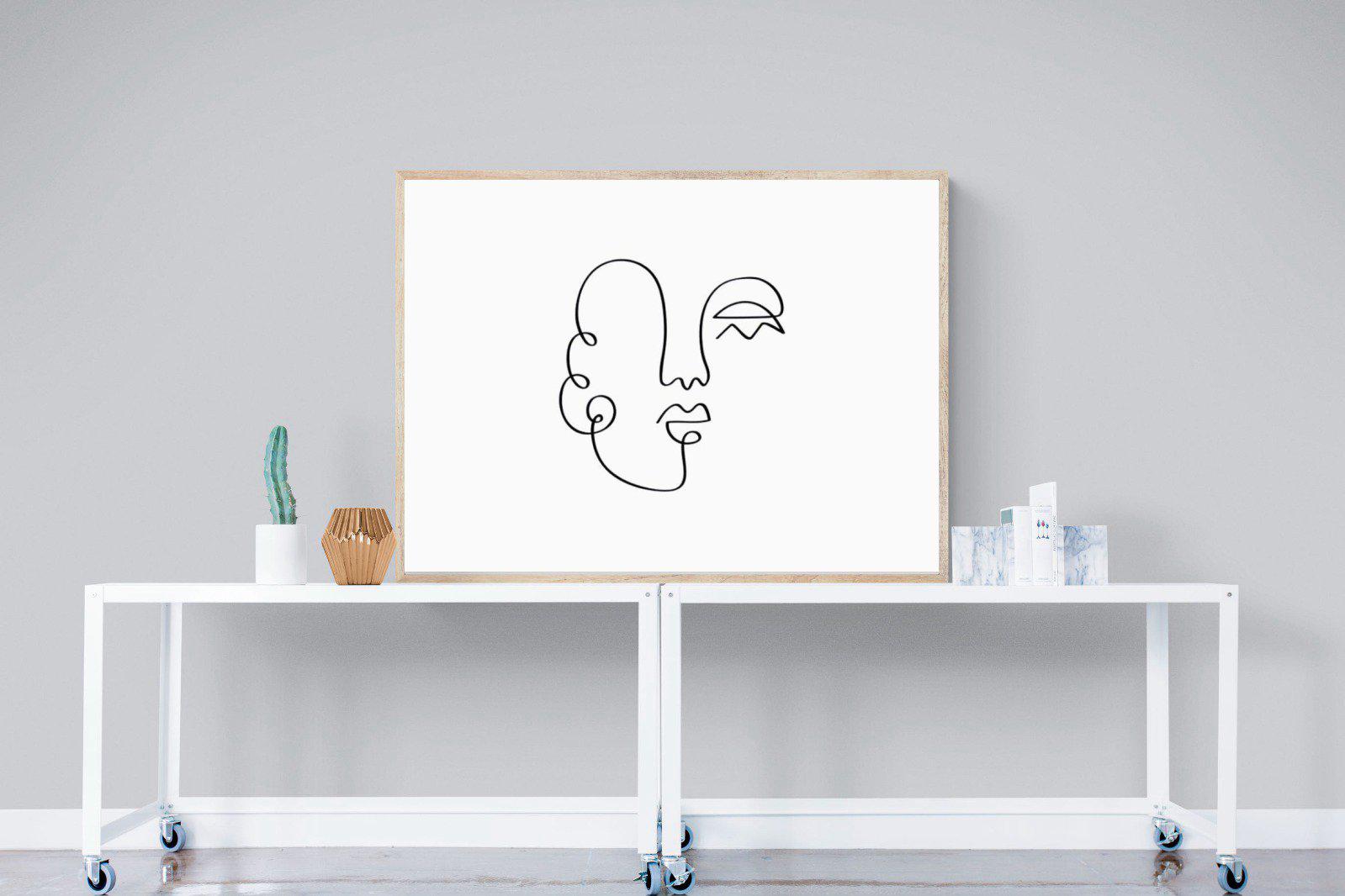 Picasso One-Wall_Art-120 x 90cm-Mounted Canvas-Wood-Pixalot