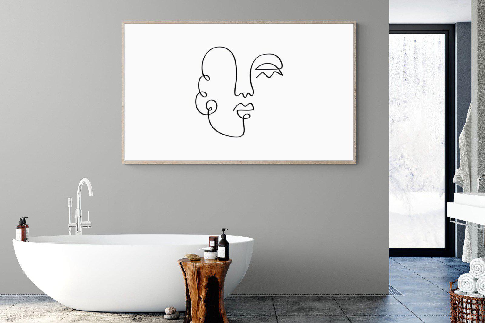 Picasso One-Wall_Art-180 x 110cm-Mounted Canvas-Wood-Pixalot