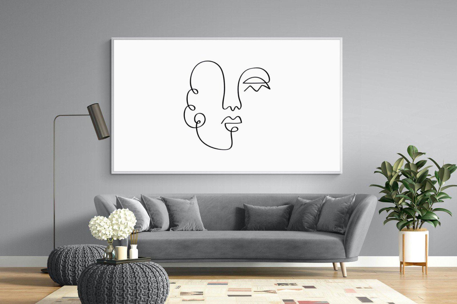Picasso One-Wall_Art-220 x 130cm-Mounted Canvas-White-Pixalot