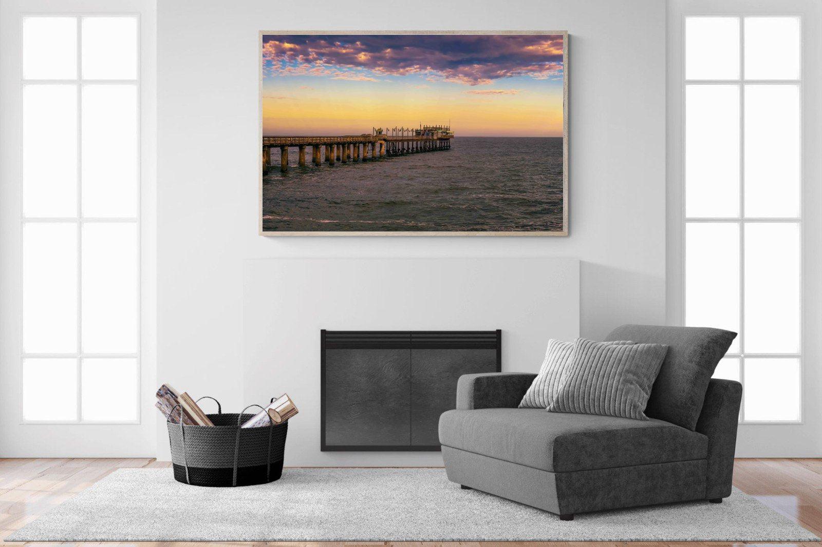 Pier-Wall_Art-150 x 100cm-Mounted Canvas-Wood-Pixalot