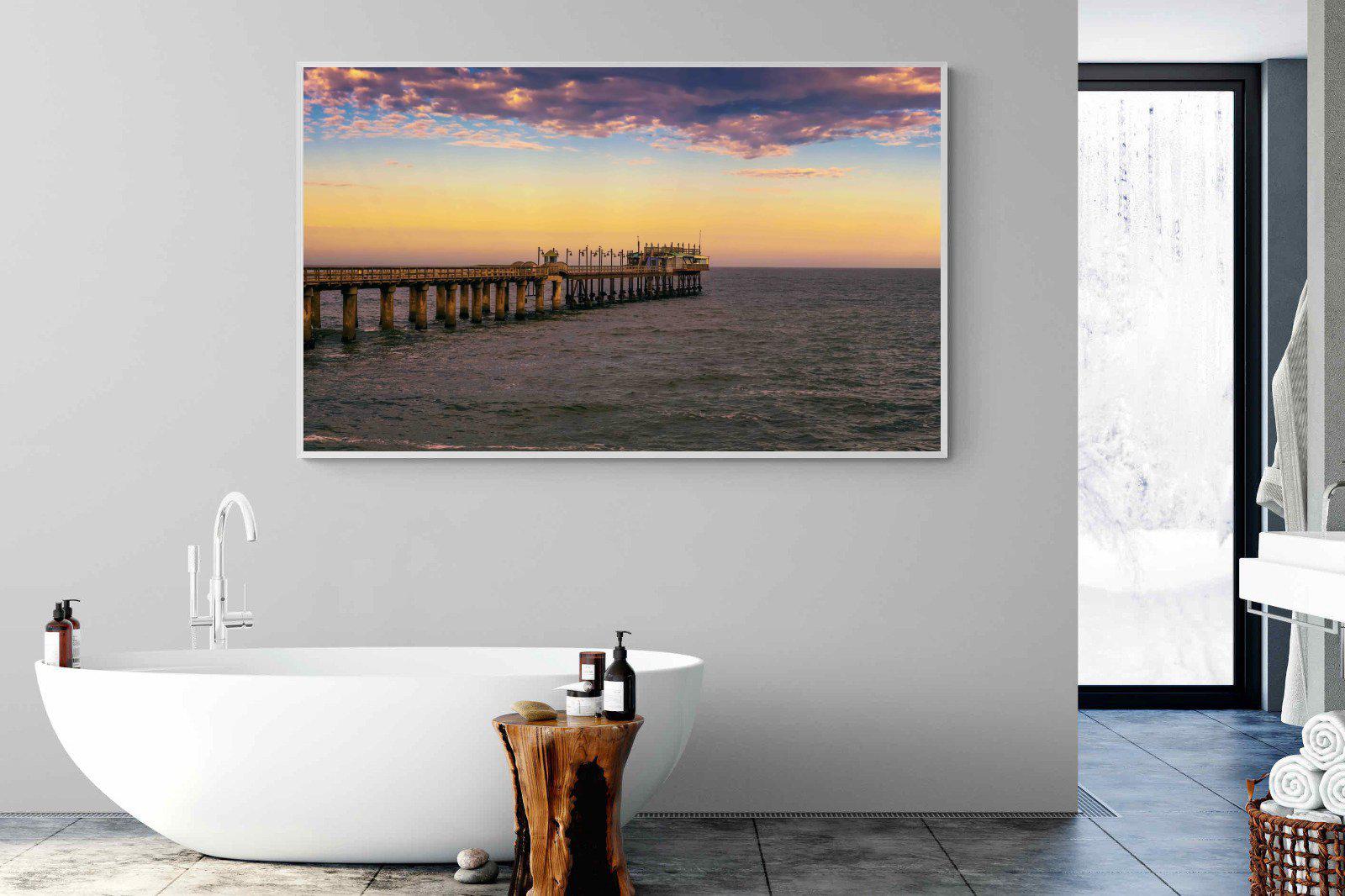 Pier-Wall_Art-180 x 110cm-Mounted Canvas-White-Pixalot