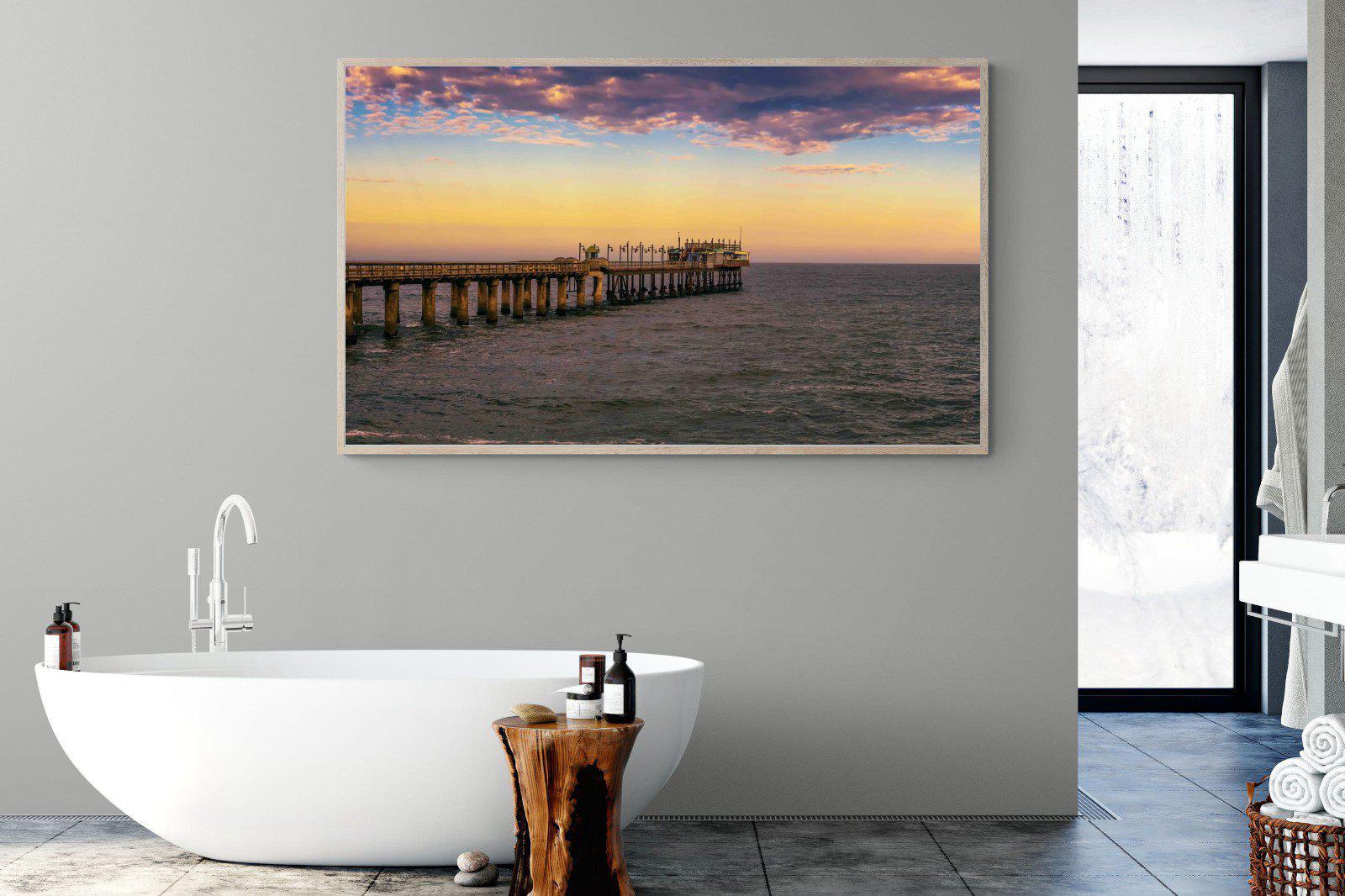 Pier-Wall_Art-180 x 110cm-Mounted Canvas-Wood-Pixalot