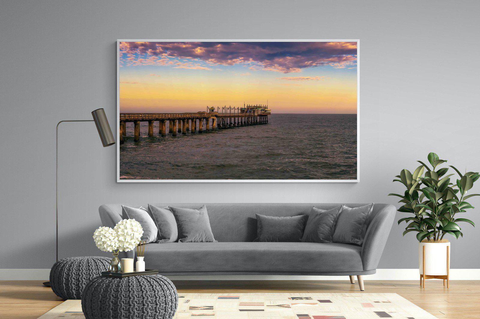 Pier-Wall_Art-220 x 130cm-Mounted Canvas-White-Pixalot