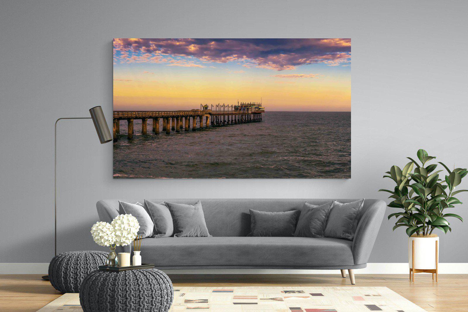 Pier-Wall_Art-220 x 130cm-Mounted Canvas-No Frame-Pixalot