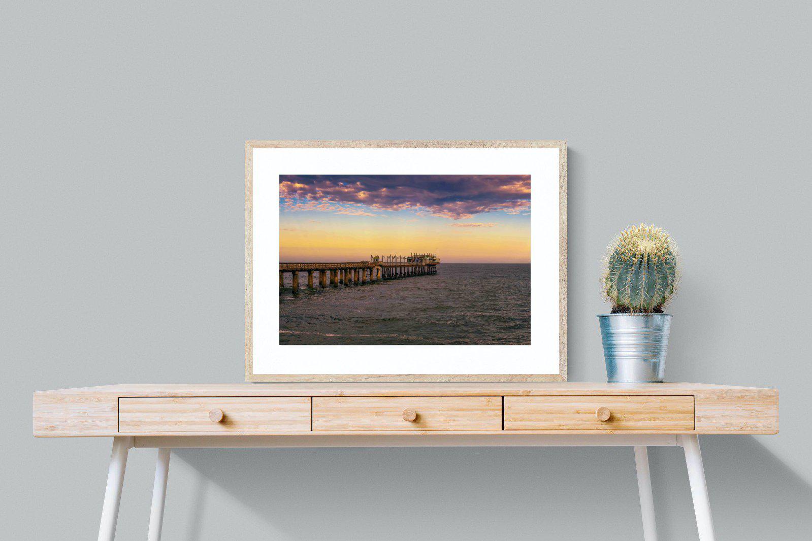 Pier-Wall_Art-80 x 60cm-Framed Print-Wood-Pixalot