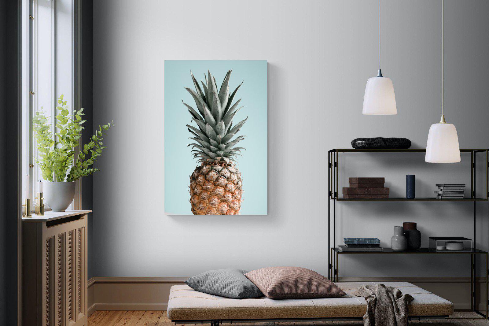 Pineapple-Wall_Art-100 x 150cm-Mounted Canvas-No Frame-Pixalot