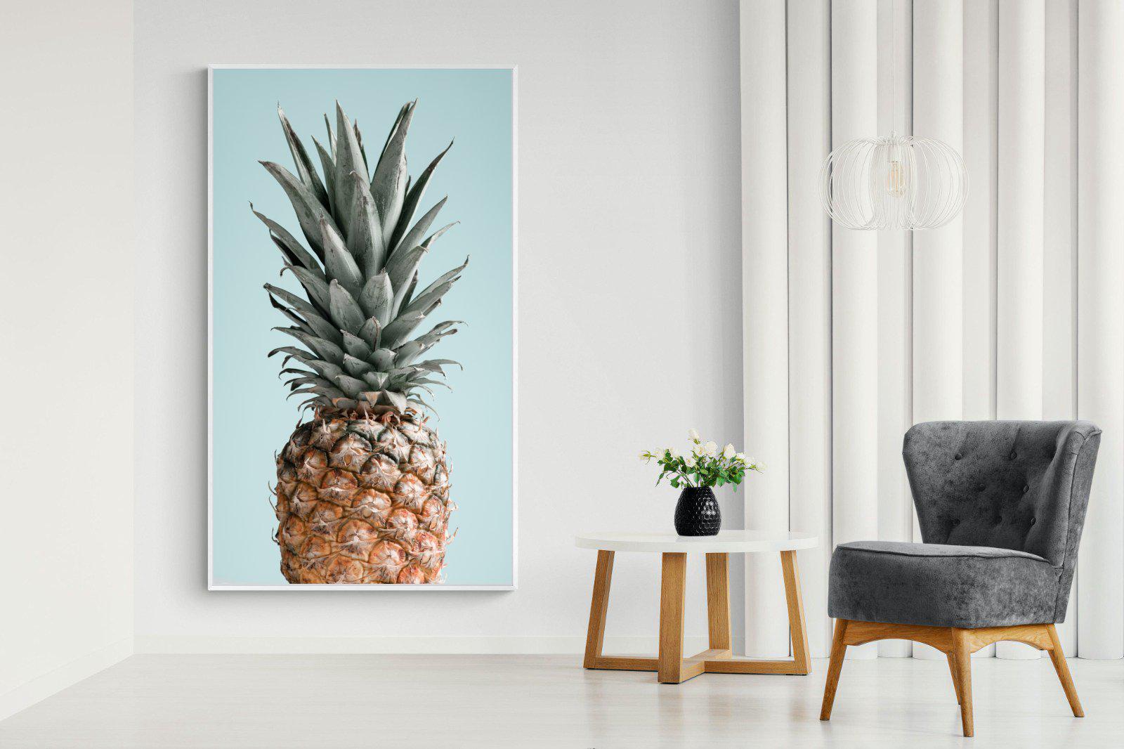 Pineapple-Wall_Art-130 x 220cm-Mounted Canvas-White-Pixalot