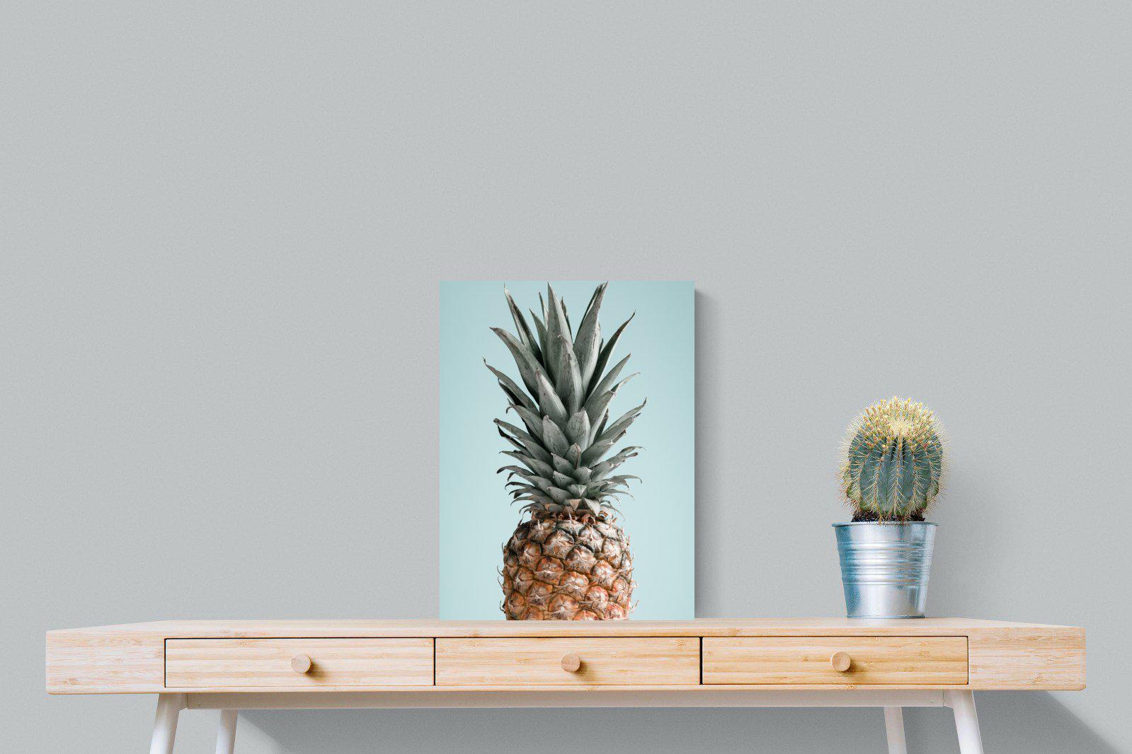 Pineapple-Wall_Art-45 x 60cm-Mounted Canvas-No Frame-Pixalot