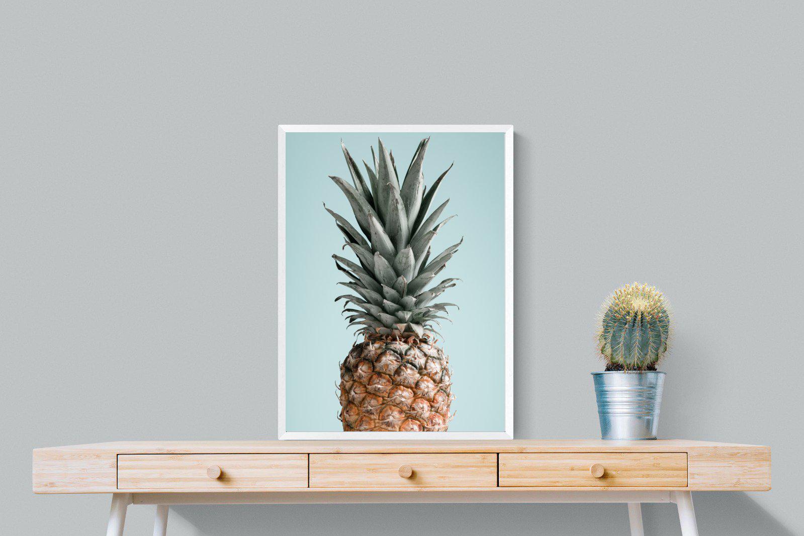 Pineapple-Wall_Art-60 x 80cm-Mounted Canvas-White-Pixalot