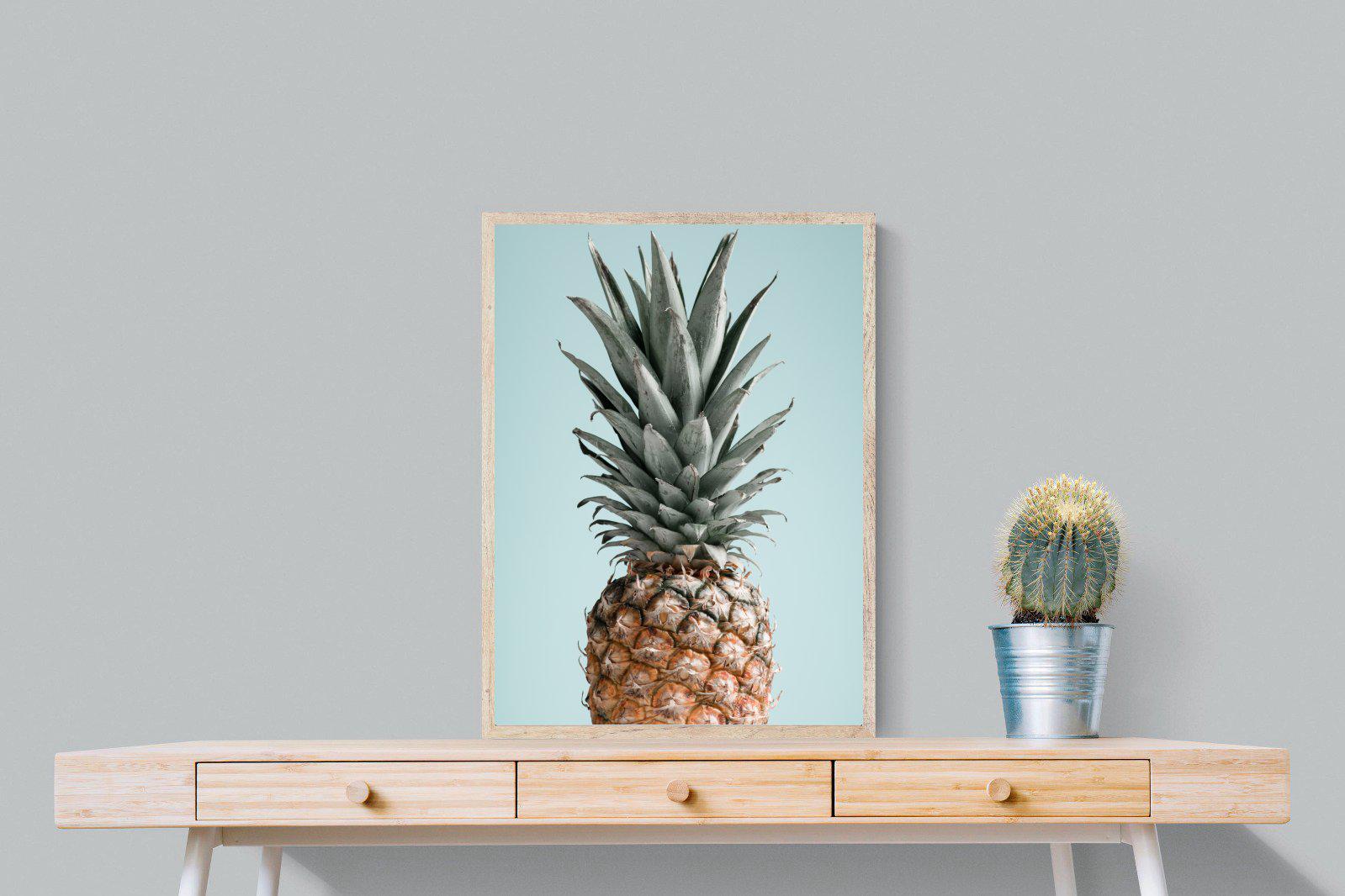 Pineapple-Wall_Art-60 x 80cm-Mounted Canvas-Wood-Pixalot