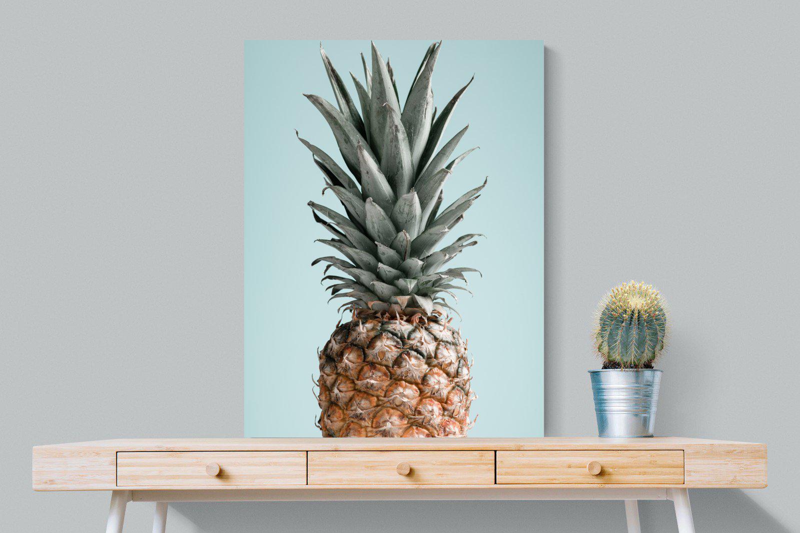 Pineapple-Wall_Art-75 x 100cm-Mounted Canvas-No Frame-Pixalot