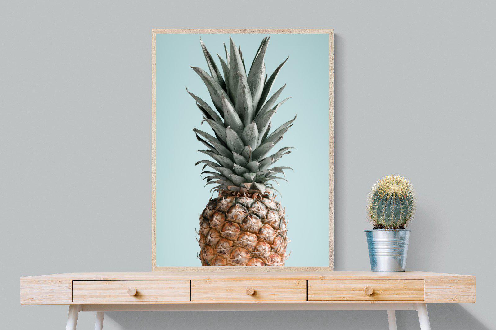 Pineapple-Wall_Art-75 x 100cm-Mounted Canvas-Wood-Pixalot