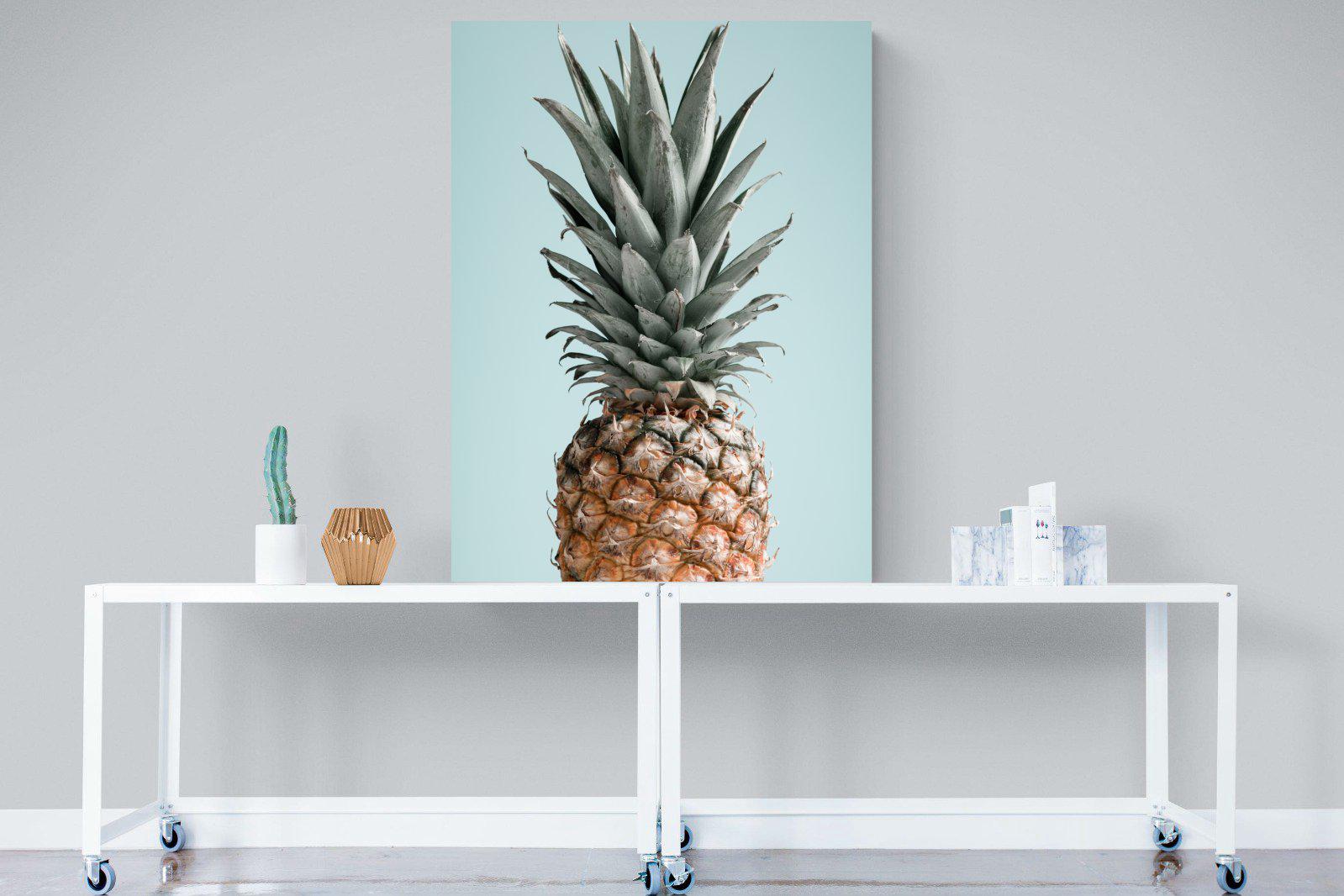 Pineapple-Wall_Art-90 x 120cm-Mounted Canvas-No Frame-Pixalot