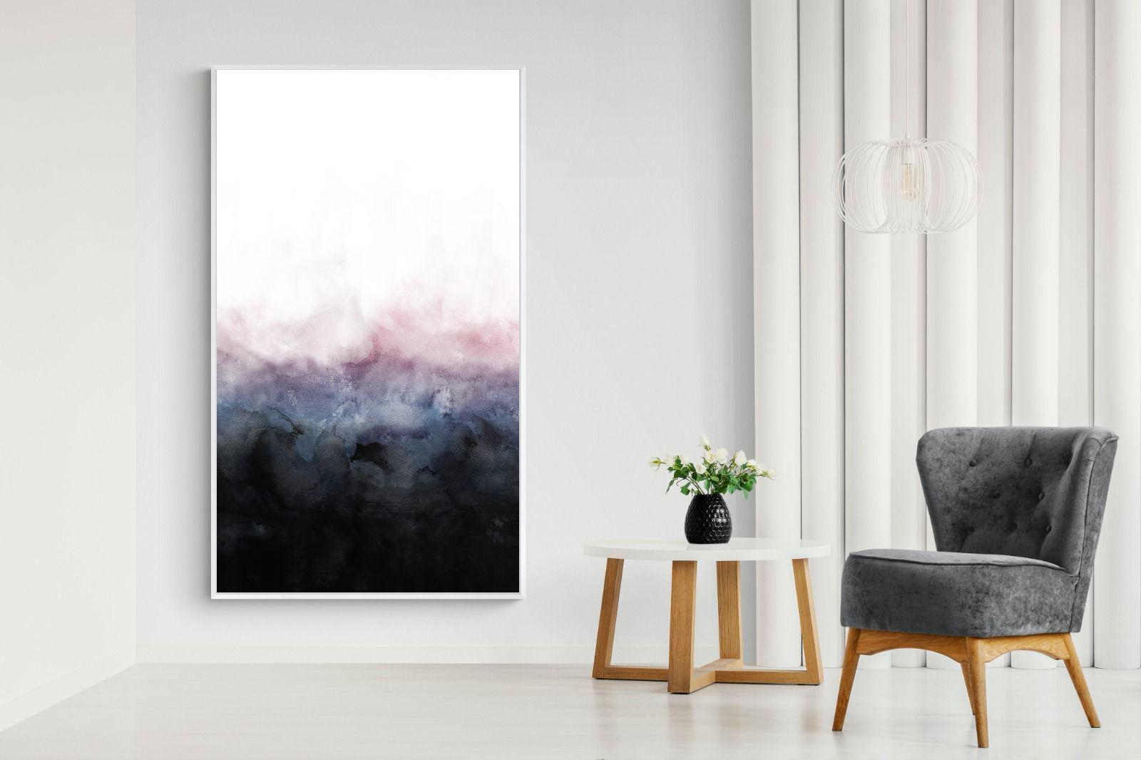 Pink Mist-Wall_Art-130 x 220cm-Mounted Canvas-White-Pixalot