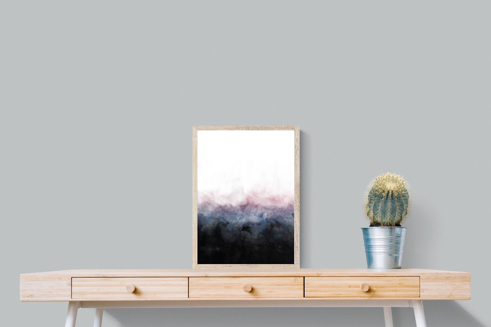 Pink Mist-Wall_Art-45 x 60cm-Mounted Canvas-Wood-Pixalot
