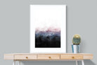 Pink Mist-Wall_Art-75 x 100cm-Framed Print-White-Pixalot