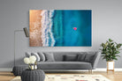 Pink Ring-Wall_Art-220 x 130cm-Mounted Canvas-No Frame-Pixalot