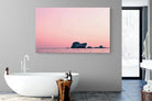 Pink Rocks-Wall_Art-180 x 110cm-Mounted Canvas-No Frame-Pixalot