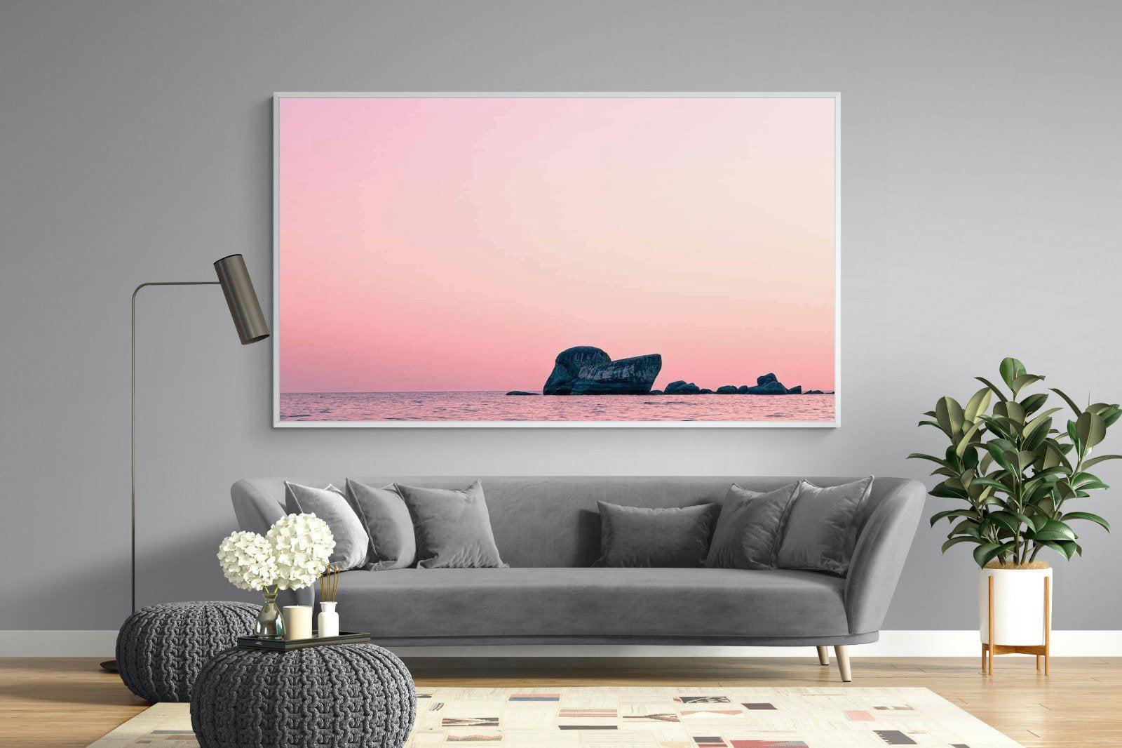 Pink Rocks-Wall_Art-220 x 130cm-Mounted Canvas-White-Pixalot