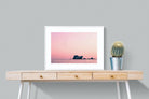 Pink Rocks-Wall_Art-80 x 60cm-Framed Print-White-Pixalot