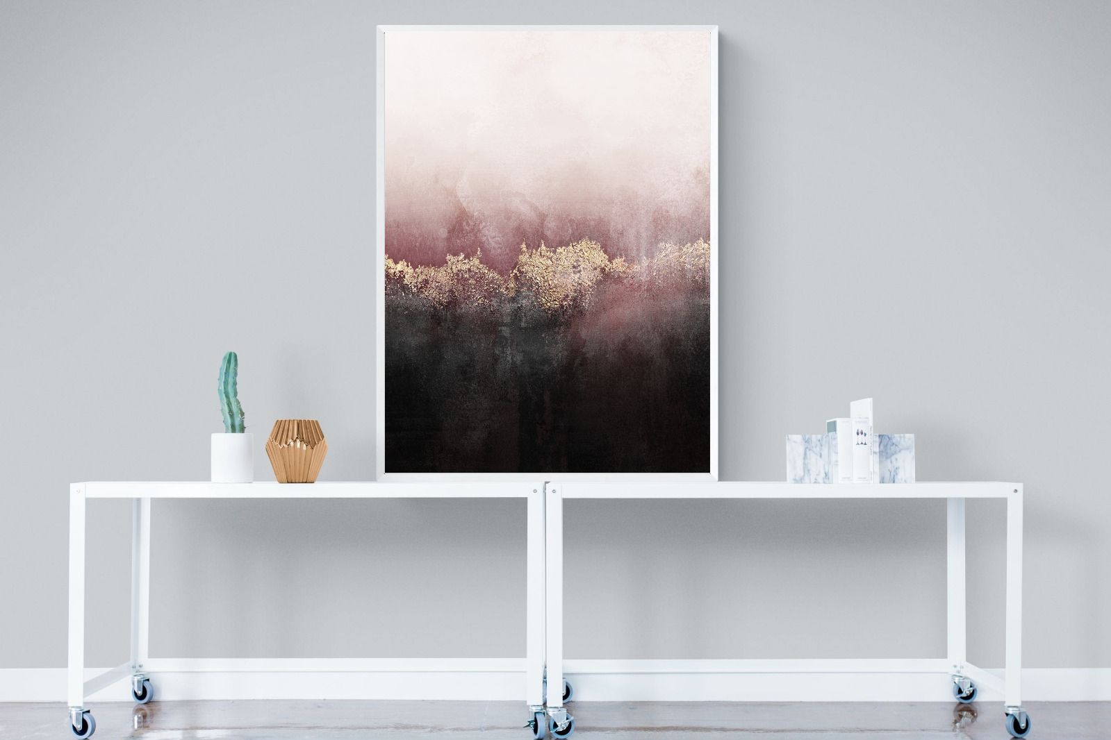 Pink Sky-Wall_Art-90 x 120cm-Mounted Canvas-White-Pixalot