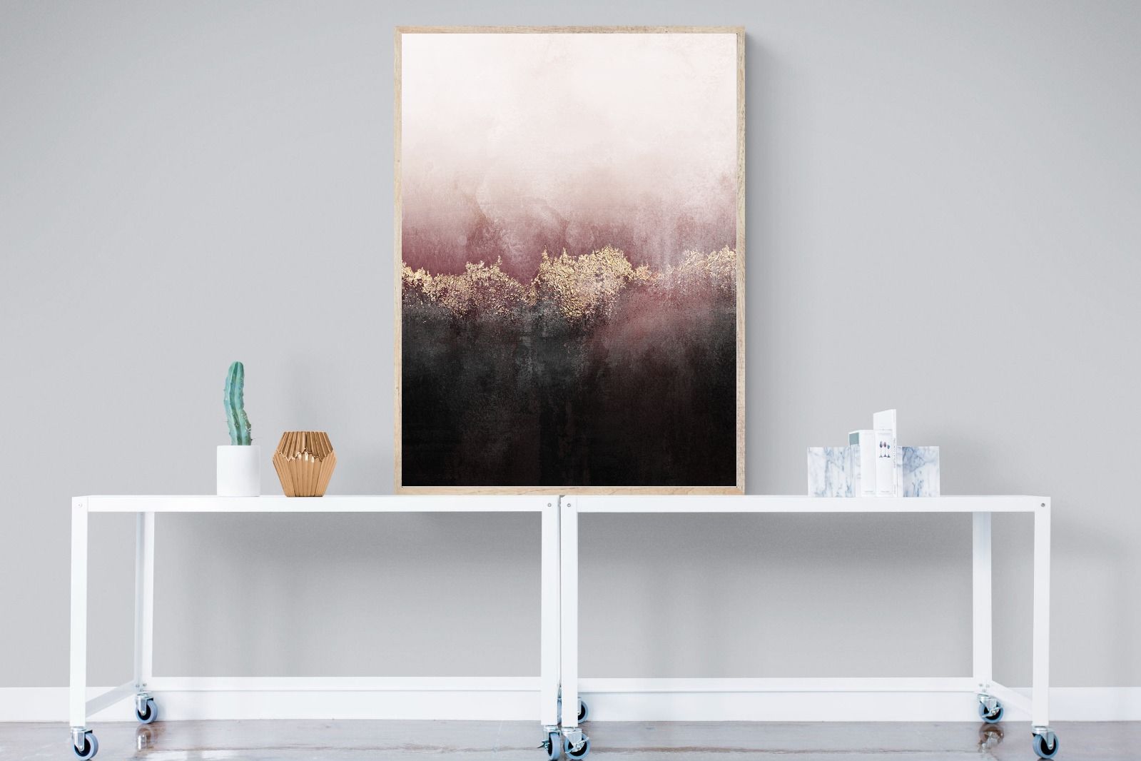 Pink Sky-Wall_Art-90 x 120cm-Mounted Canvas-Wood-Pixalot