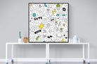 Play Time-Wall_Art-120 x 120cm-Mounted Canvas-Black-Pixalot