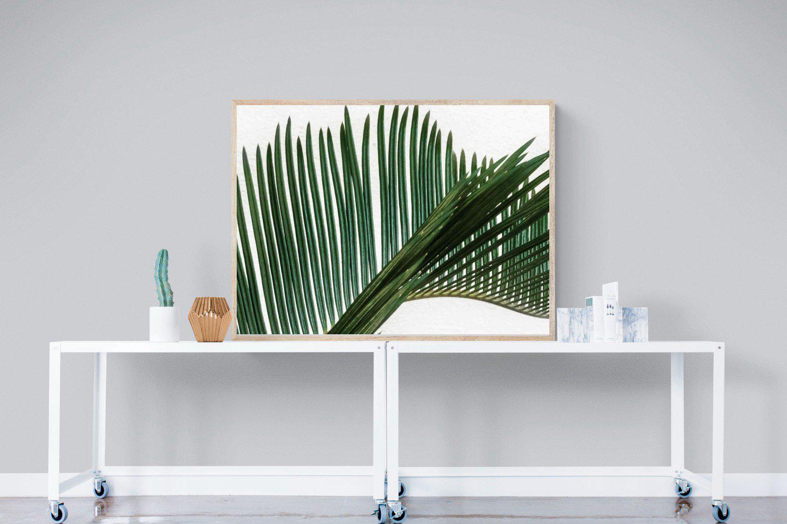 Pointy Frond-Wall_Art-120 x 90cm-Mounted Canvas-Wood-Pixalot