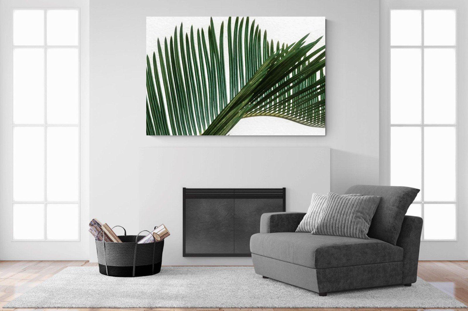 Pointy Frond-Wall_Art-150 x 100cm-Mounted Canvas-No Frame-Pixalot