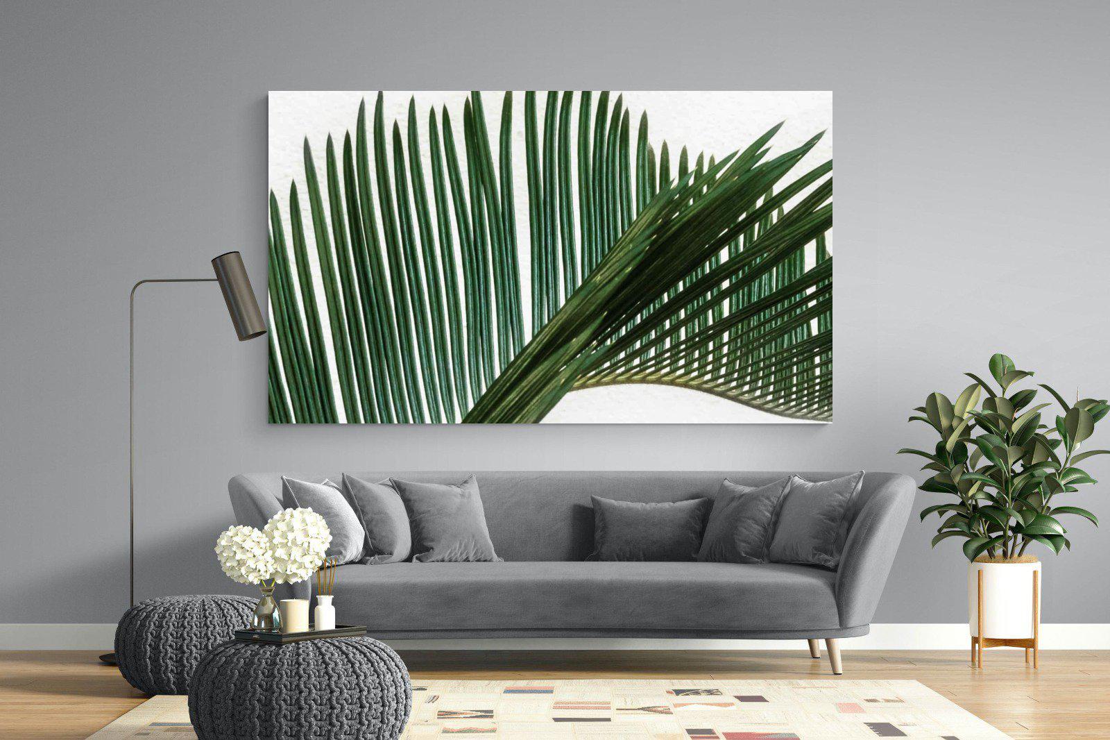 Pointy Frond-Wall_Art-220 x 130cm-Mounted Canvas-No Frame-Pixalot