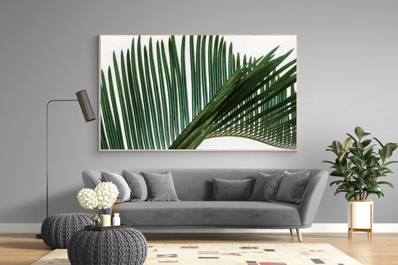 Pointy Frond-Wall_Art-220 x 130cm-Mounted Canvas-Wood-Pixalot