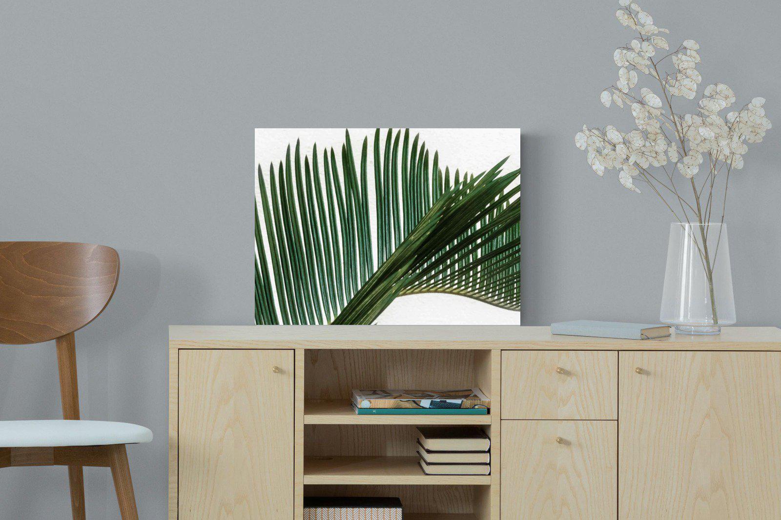 Pointy Frond-Wall_Art-60 x 45cm-Mounted Canvas-No Frame-Pixalot