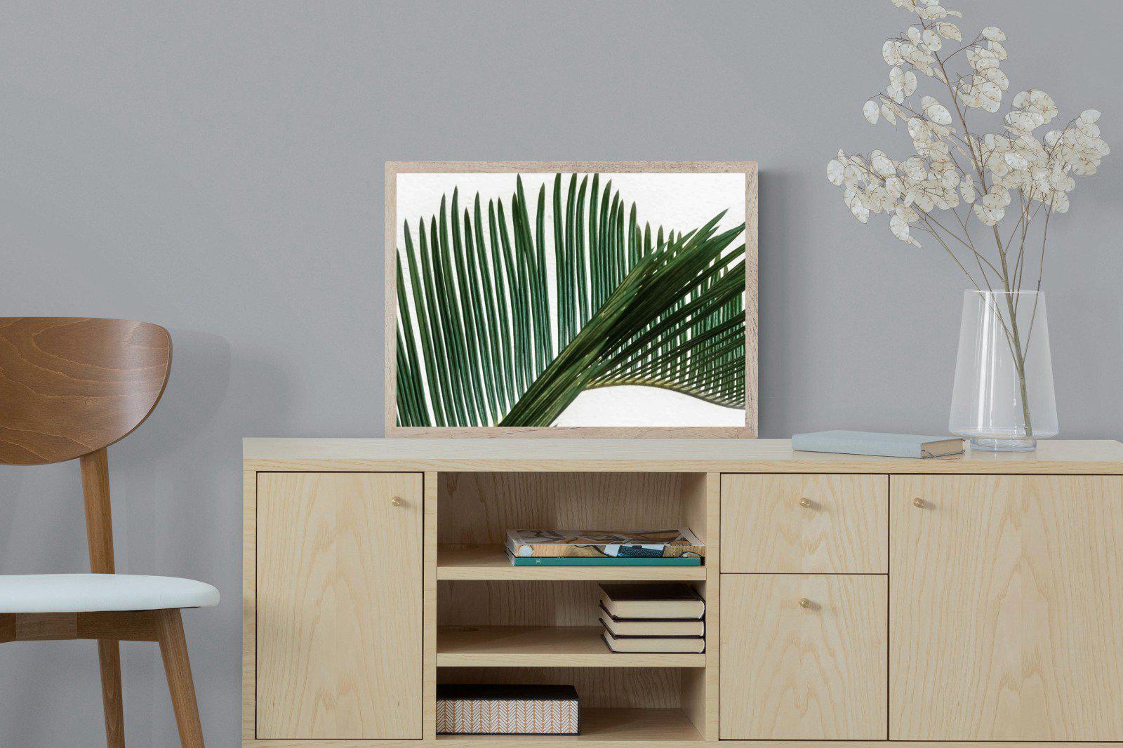 Pointy Frond-Wall_Art-60 x 45cm-Mounted Canvas-Wood-Pixalot