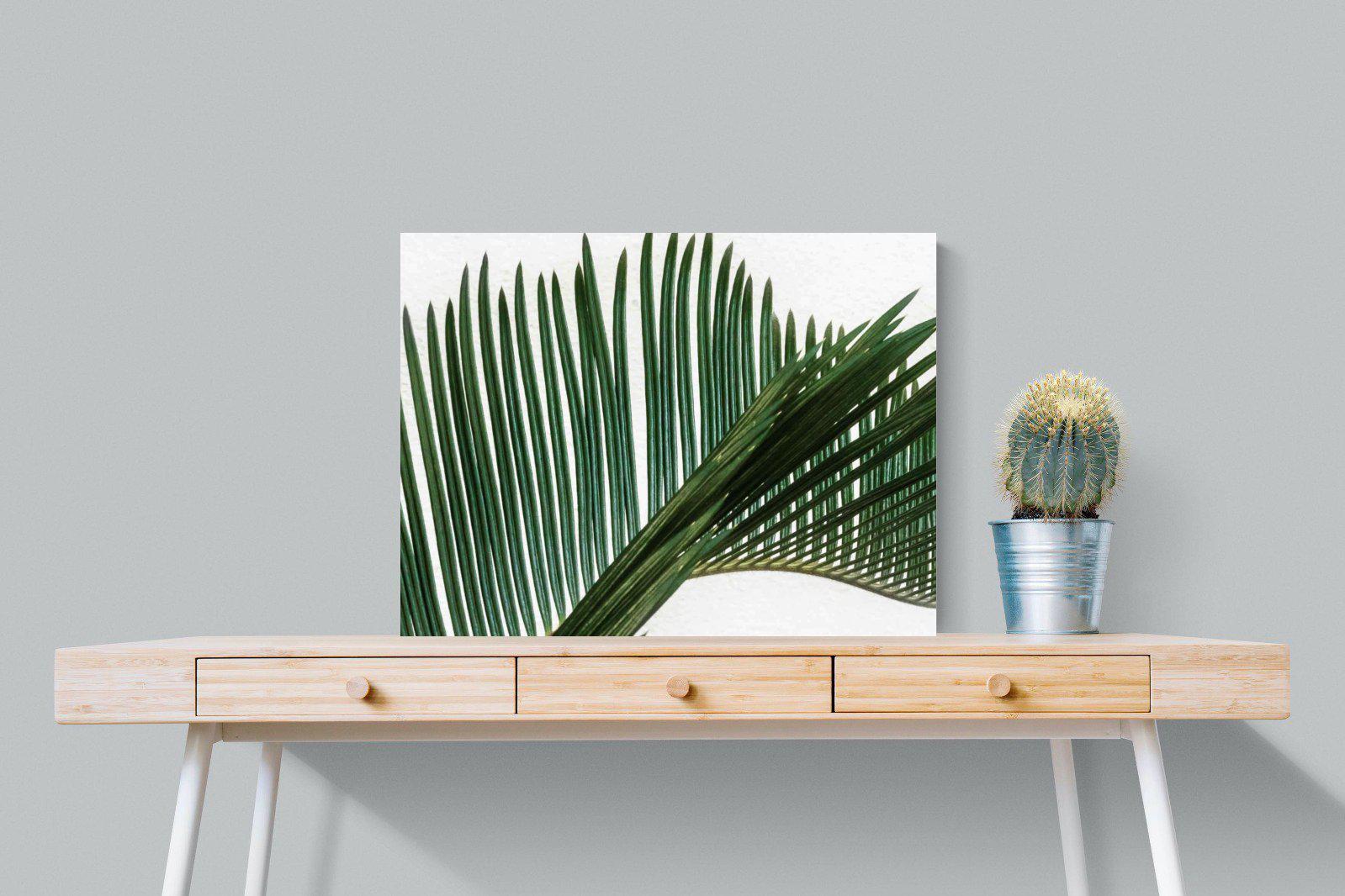 Pointy Frond-Wall_Art-80 x 60cm-Mounted Canvas-No Frame-Pixalot