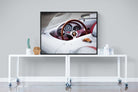Porsche 550 Spyder-Wall_Art-120 x 90cm-Mounted Canvas-Black-Pixalot
