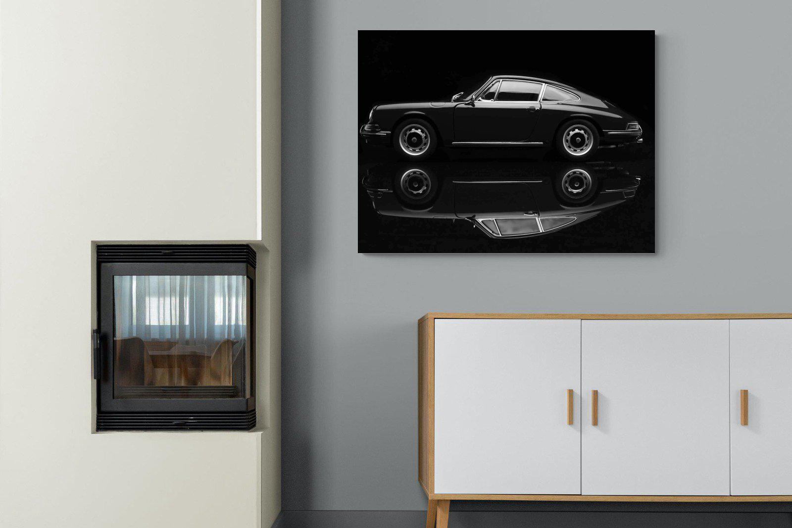 Porsche 911-Wall_Art-100 x 75cm-Mounted Canvas-No Frame-Pixalot
