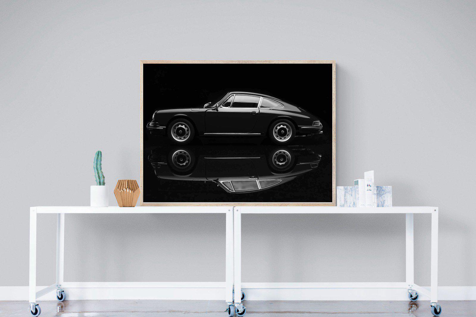 Porsche 911-Wall_Art-120 x 90cm-Mounted Canvas-Wood-Pixalot